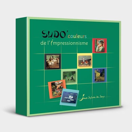 Jeu de Sudoku Sudo’couleurs de l’impressionnisme 750g