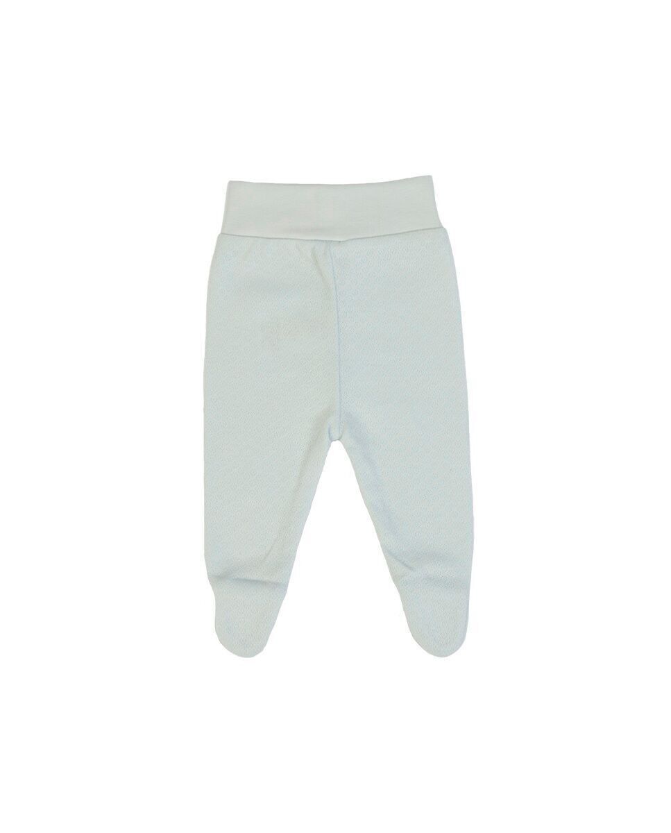 Knitted Trousers with Feet for Babies - marl beige, Baby | Vertbaudet