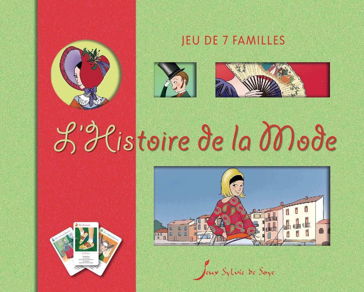 Gioco di carte 7 Famiglie - Storia della moda - 270 g