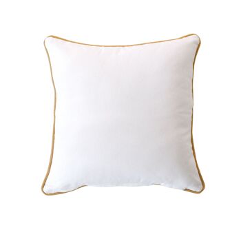 coussin déhoussable ASHLEY imprimé or 1 face 8