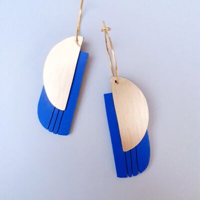 BOUCLES BERLIN UNIK cobalt