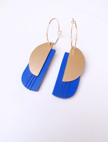 BOUCLES BERLIN UNIK cobalt 3