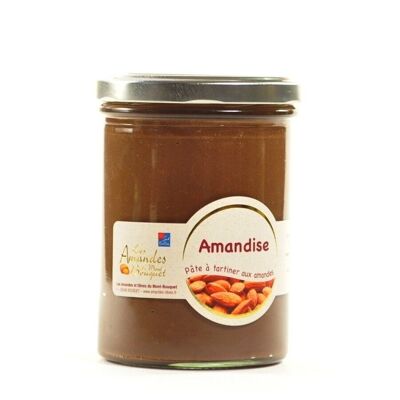 Amandise 450g – mit Mandelpulver bestreichen