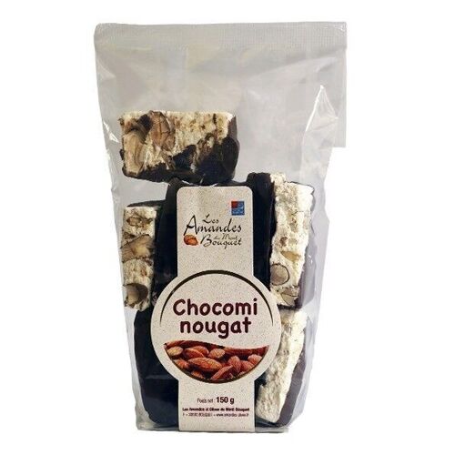 Chocomi-nougat 150g (morceaux de nougat enrobés de chocolat noir)