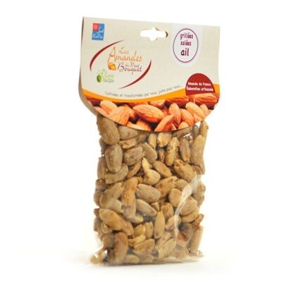 Roasted almonds salted with garlic 200g