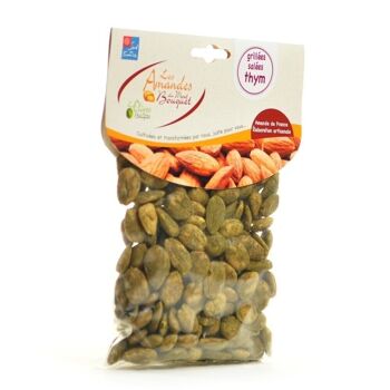 Amandes grillées salées au thym 200g 1