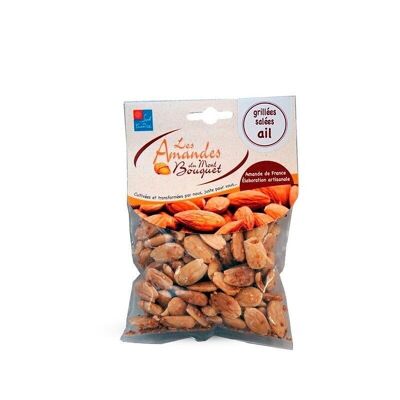 Roasted salted almonds with garlic 100g