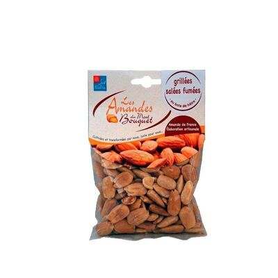 Smoked salted roasted almonds 100g