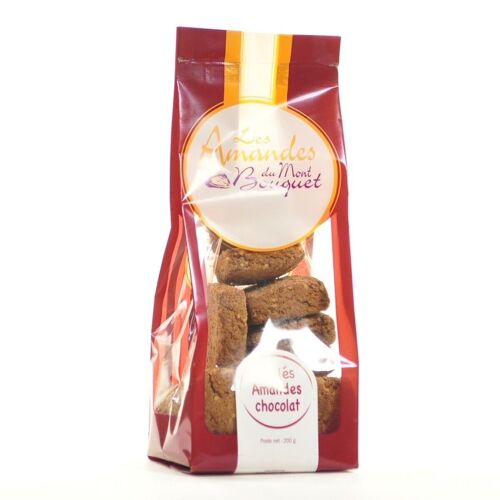 Sablés aux amandes et chocolat 200g