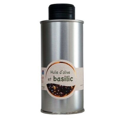 Olio d'oliva al basilico (basilico fresco) 20cl