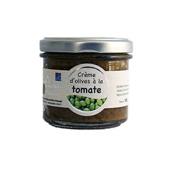 Crème d'olives Picholine à  la tomate 100g 1