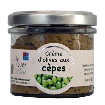 Crème d'olives aux cèpes 100g 2
