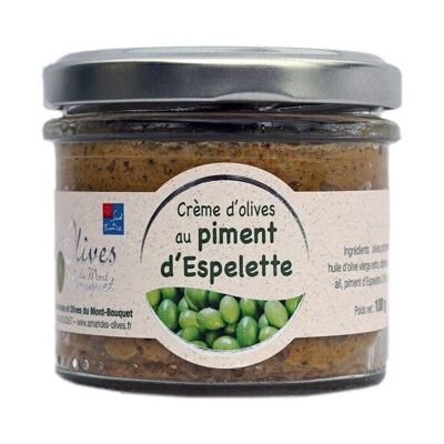 Olive cream with Espelette peppers 100g
