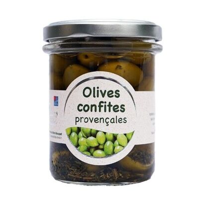 Aceitunas confitadas a la provenzal 165g