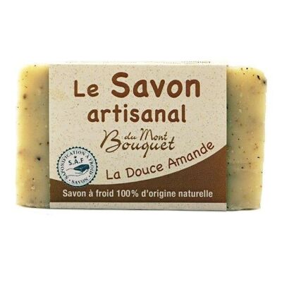 Soap with sweet almond oil and almond powder 100g