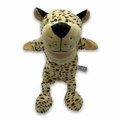 Puppe für Kinder - Willy der Gepard