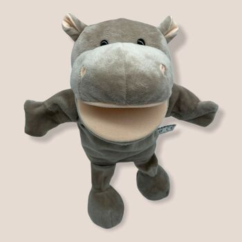 Marionnette pour enfants - Elliot l'hippopotame 3