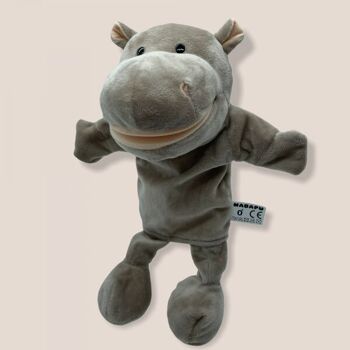 Marionnette pour enfants - Elliot l'hippopotame 4