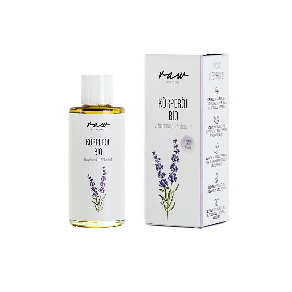 Body oil organic relaxing - restorative