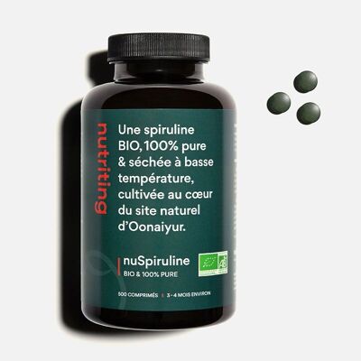 Spirulina Food Supplement - ORGANIC & 100% Pure