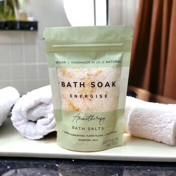 Sels de bain, sachets de sels de bain, bain d'aromathérapie, bouteilles de sel de bain 5