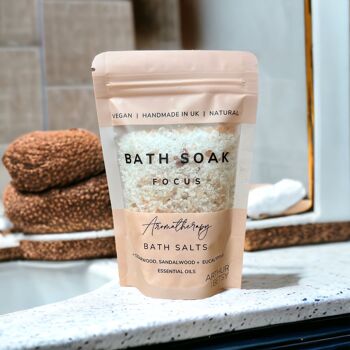 Sels de bain, sachets de sels de bain, bain d'aromathérapie, bouteilles de sel de bain 6