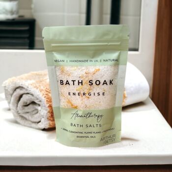 Sels de bain, sachets de sels de bain, bain d'aromathérapie, bouteilles de sel de bain 8
