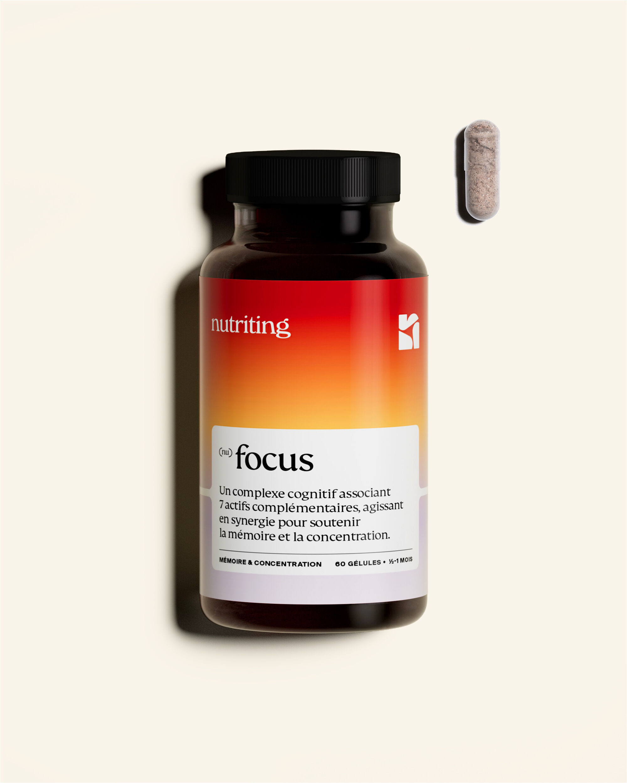 Memory & Concentration Dietary Supplement - nuFocus