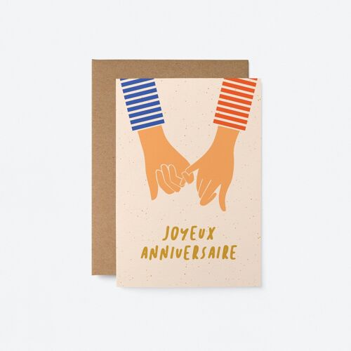 Joyeux anniversaire - Carte de voeux