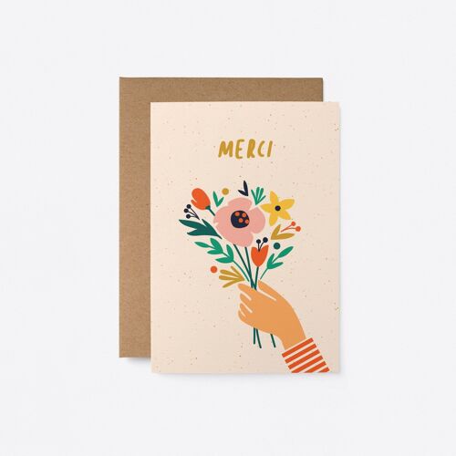 Merci - Carte de voeux