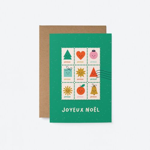 Joyeux Noël - Carte de voeux