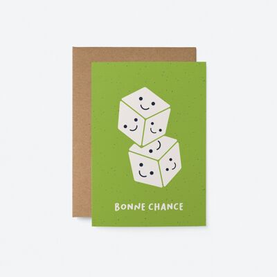 Bonne chance - Carte de voeux