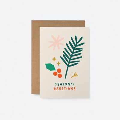 Weihnachtsgrüße – Weihnachtskarte – Weihnachtskarte