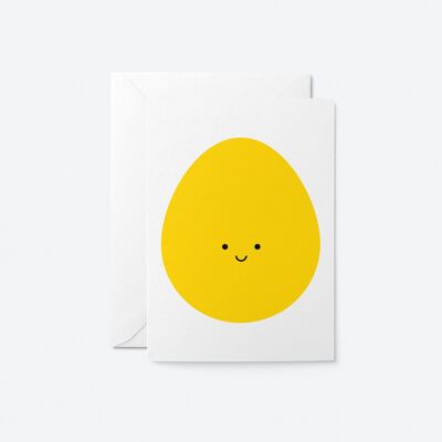 Easter Egg - Greeting Card