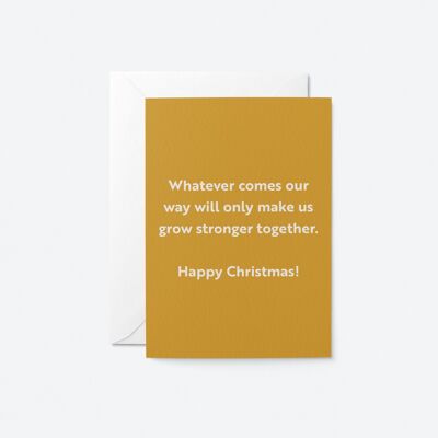 Happy Christmas! - Seasonal Greeting Card - Holiday Card