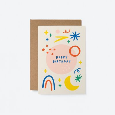 Happy Birthday - Greeting card