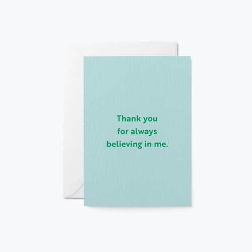 Thank you - Greeting card