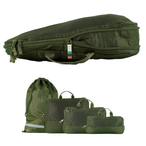 Packing Cube Set 4-pcs Forrest Green