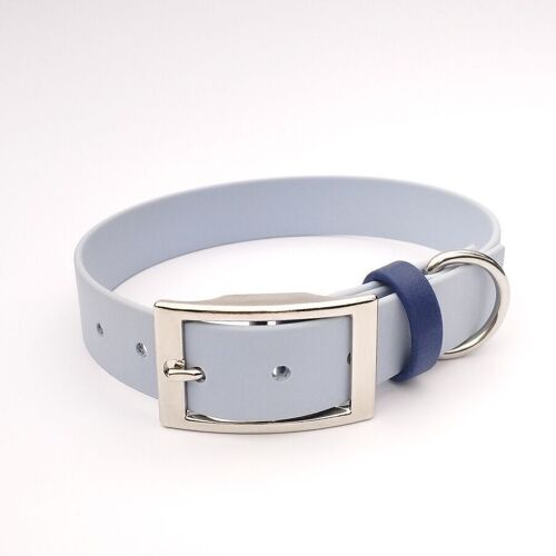 Bleuet collier pour chien en Biothane fait main en France