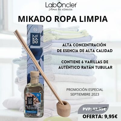 Deodorante per ambienti Cotton Mikado (VESTITI PULITI)