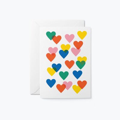 Lots of Love - Greeting card