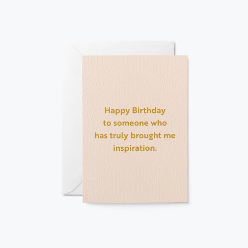 Happy Birthday - Greeting card