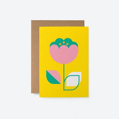 Flower No 13 - Everyday Greeting card