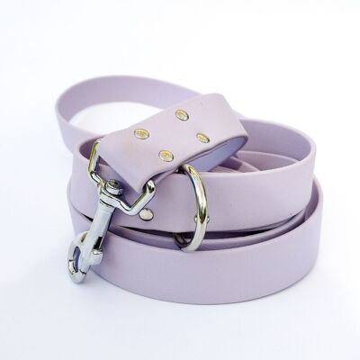 Lilac, Pastel purple shoulder strap, handmade in France
