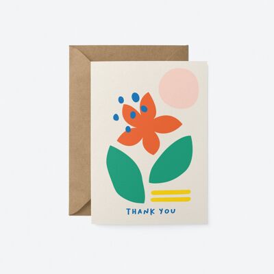 Thank you - Greeting card