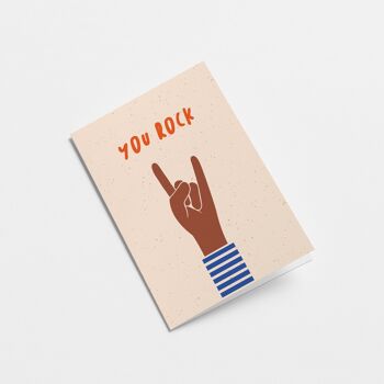 You Rock - Carte de voeux d'anniversaire 2