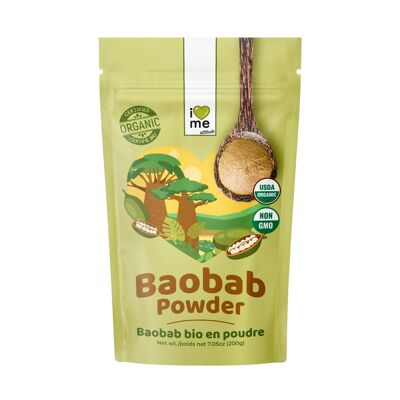 Organic baobab powder