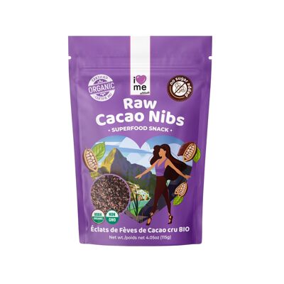 🌺🌿 Beurre de cacao cru bio – 100g – Dragon Superfoods