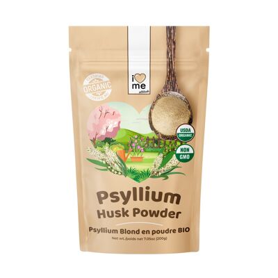 ORGANIC powdered psyllium