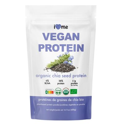 Proteínas de chía - ORGÁNICO VEGANO